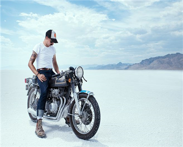 Motorcycle ran out of gas, will show what characteristics?