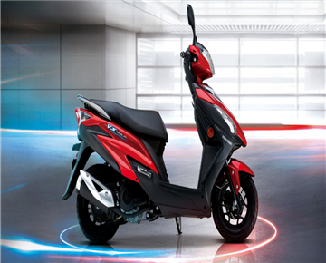 Haojue is another force, beautiful price, 124cc single cylinder + 6.2KW power