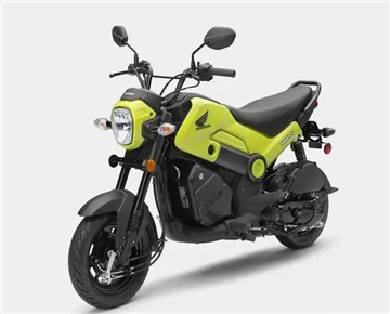 Honda mini motorcycle welcomes new members, Navi 2022 model unveiled, straddling appearance of automatic transmission design