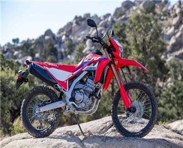 本田发布新款CRF300L，配色更低调了