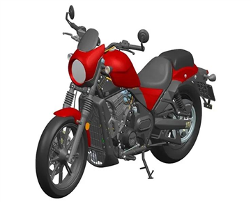 又一款650cc级别巡航车型曝光！