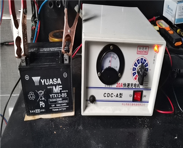 Motorcycle battery maintenance and maintenance