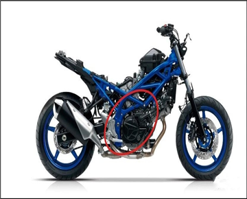 V-cylinder 500cc cruise? Haojue row new platform exposure