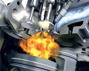 Motorcycle spark plug caused by the fault