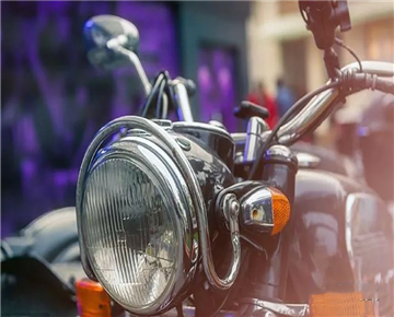 What if the motorcycle lights are dim?
