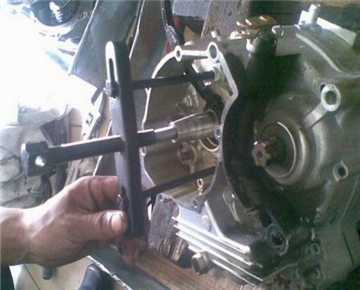Troubleshooting of crankshaft bearing 
