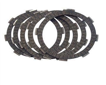 What is the early phenomenon of motorcycle burning clutch?