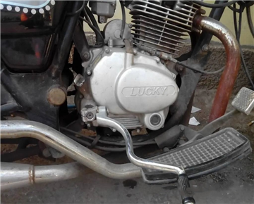 Why do motorcycles cancel the starting lever?