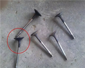 Why do the valves of motorcycles bend and break?