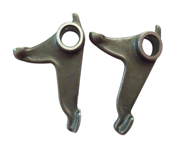 Adjustment of valve clearance in a four-stroke motorcycle engine